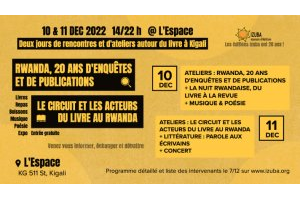 LES 20 ANS DES ÉDITIONS IZUBA À KIGALI