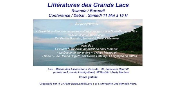 Image:Conférence : L'Histoire du Burundi et du Rwanda au prisme du roman