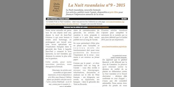 Image:La Lettre de La Nuit rwandaise : une nouvelle formule