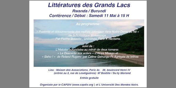 Image:Conférence : L'Histoire du Burundi et du Rwanda au prisme du roman